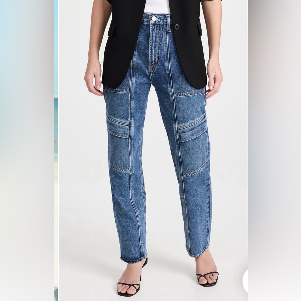 Agolde Women's High Rise Jeans - Blue